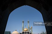 آیین استقبال از ورود کاروان نمادین حضرت معصومه (س) به قم