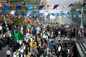 آیین استقبال از ورود کاروان نمادین حضرت معصومه (س) به قم