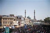 آیین استقبال از ورود کاروان نمادین حضرت معصومه (س) به قم