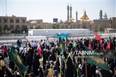 آیین استقبال از ورود کاروان نمادین حضرت معصومه (س) به قم
