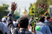 آیین استقبال از ورود کاروان نمادین حضرت معصومه (س) به قم