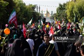 آیین استقبال از ورود کاروان نمادین حضرت معصومه (س) به قم