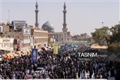 حال و هوای شهر قم در استقبال از کاروان نمادین بانوی کرامت