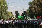 کجاوه‌ای از نور در سیل خروشان مردم مشتاق قم