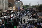 استقبال باشکوه مردم قم از کاروان نمادین حضرت معصومه(س)