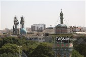 استقبال باشکوه مردم قم از کاروان نمادین حضرت معصومه(س)