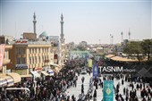 استقبال باشکوه مردم قم از کاروان نمادین حضرت معصومه(س)