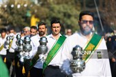 استقبال باشکوه مردم قم از کاروان نمادین حضرت معصومه(س)