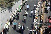 استقبال باشکوه مردم قم از کاروان نمادین حضرت معصومه(س)