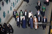 استقبال باشکوه مردم قم از کاروان نمادین حضرت معصومه(س)