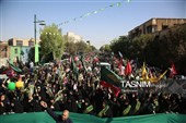 استقبال باشکوه مردم قم از کاروان نمادین حضرت معصومه(س)