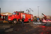 انفجار تانکر سوخت -سنندج