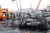 انفجار تانکر سوخت -سنندج