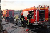 انفجار تانکر سوخت -سنندج