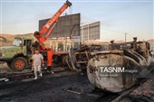 انفجار تانکر سوخت -سنندج