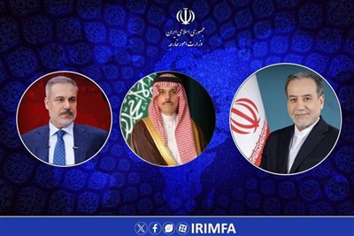 Araqchi Holds Talks with Saudi, Turkish FMs