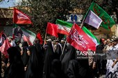 تشییع پیکر خلبان شهید حسین مهدویان - قزوین