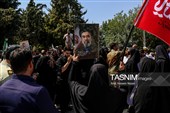 تشییع پیکر خلبان شهید حسین مهدویان - قزوین