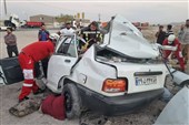 واژگونی پراید در محور میامی ـ شاهرود 6 مصدوم بر جای گذاشت