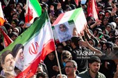 تشییع پرچمداران سنگر خیابان در مشهد