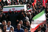 تشییع پرچمداران سنگر خیابان در مشهد