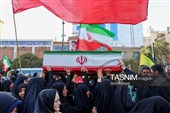 تشییع پرچمداران سنگر خیابان در مشهد