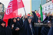 تشییع پرچمداران سنگر خیابان در مشهد