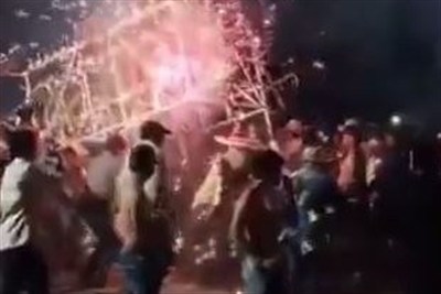 ببینید| حداقل 10 کشته و 64 زخمی براثر انفجار مواد آتش‌بازی در مکزیک