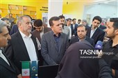 بازدید معاون علمی رئیس جمهور از نمایشگاه دستاوردهای شرکت‌های دانش‌بنیان و فناور خراسان جنوبی