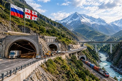 هراس غرب‌گرایان از نفوذ روسیه در شریان‌های ترانزیتی گرجستان