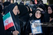 تشییع پیکر 2 شهید حادثه بلوار وکیل‌آباد مشهد در حرم مطهر رضوی
