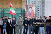 تشییع پیکر 2 شهید حادثه بلوار وکیل‌آباد مشهد در حرم مطهر رضوی