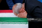تشییع پیکر 2 شهید حادثه بلوار وکیل‌آباد مشهد در حرم مطهر رضوی