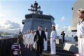 Ким Чен Ын представил второй эсминец ВМС КНДР