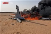 القوات الیمنیة: إسقاط طائرة استطلاع مسلحة من نوع "CH-4" هی الرابعة خلال الـ24 ساعة الماضیة
