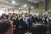 افتتاح واحد تولید نخ‌های تخصصی با حضور معاون اول رئیس‌ جمهور در قم