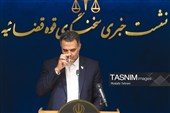  نشست خبری سید علی کاظمی سخنگوی جدید قوه قضاییه