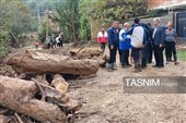 تصاویری از خسارت سیلاب در ساری