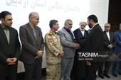 آیین تکریم و معارفه دادستان نظامی استان اردبیل