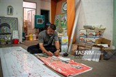 بلاط "الألوان السبعة" فی مدرسة شیراز الفنیة