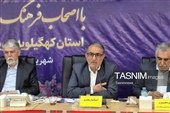 دیدار اصحاب فرهنگ ‌یاسوج با وزیر ارشاد