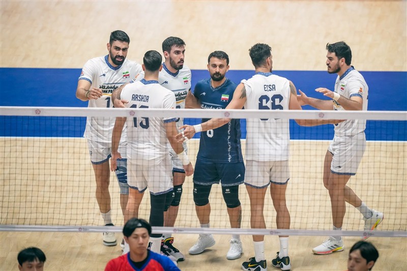 والیبال , والیبال ایران , تیم ملی والیبال ایران , والیبال قهرمانی آسیا ,