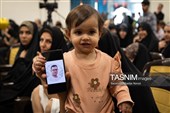 جشن تولد فرزندان شهریور ماهی شهدای جنگ تحمیلی اخیر در مسجد جمکران