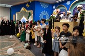جشن تولد فرزندان شهریور ماهی شهدای جنگ تحمیلی اخیر در مسجد جمکران