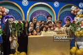 جشن تولد فرزندان شهریور ماهی شهدای جنگ تحمیلی اخیر در مسجد جمکران