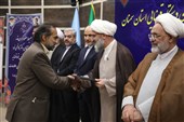 آیین تجلیل از ثضات و کارکان دستگاه قضایی استان سمنان
