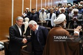 حجت‌الاسلام عبدالحسین خسروپناه دبیر شورای عالی انقلاب فرهنگی در دانشگاه‌ها  و حسین سیمایی صراف وزیر علوم در یکصدمین اجلاسیه رؤسای دانشگاه‌ها و مؤسسات آموزش عالی، پژوهشی و فناوری
