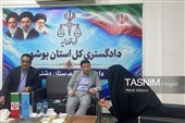 رسیدگی به مشکلات قضایی مردم دشتی با حضور رئیس کل دادگستری استان بوشهر