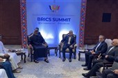 Pezeshkian Meets Abu Dhabi Crown Prince in India