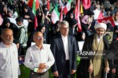 حضور سخنگوی وزارت امور خارجه در تجمع مردمی لامرد -فارس